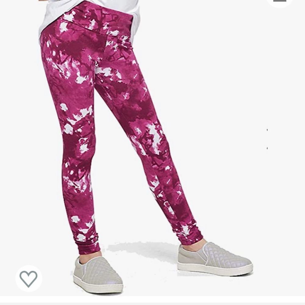 NWT‎ Justice Full Length Pattern Print Leggings 10
